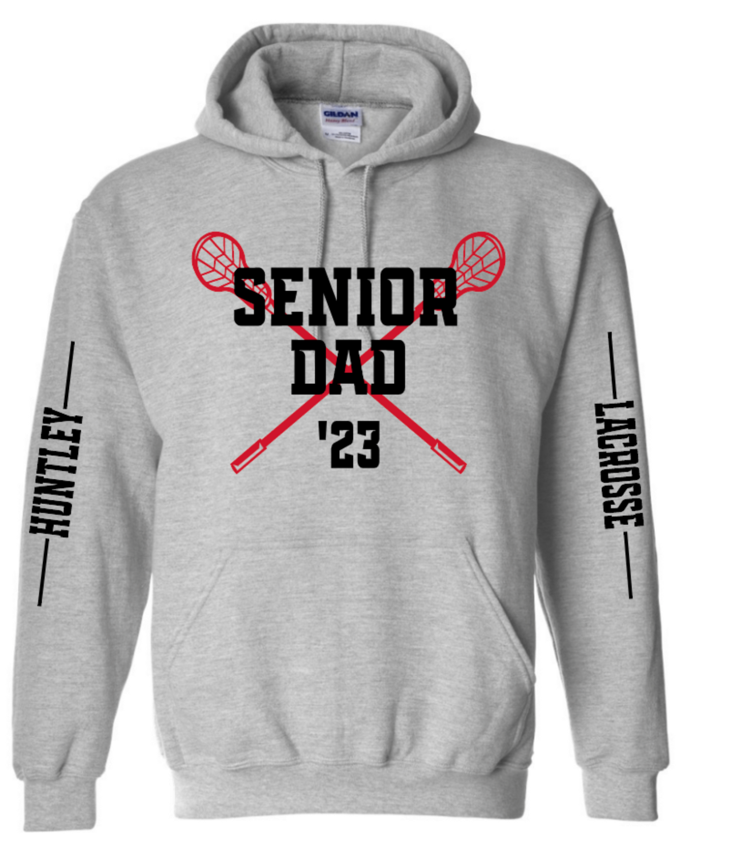 SENIOR DAD LACROSSE HOODIE