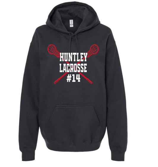 HUNTLEY LACROSSE BLOCK LETTERING SET UP