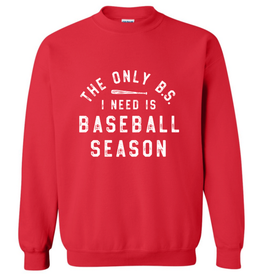 THE ONLY BS I NEED IS BASEBALL SEASON