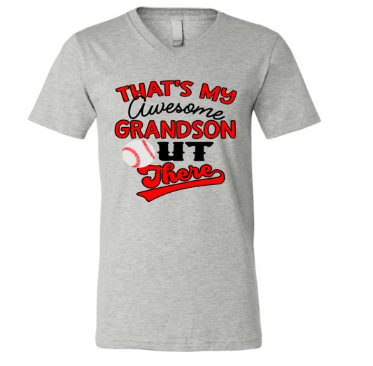 THAT'S MY AWESOME GRANDSON OUT THERE