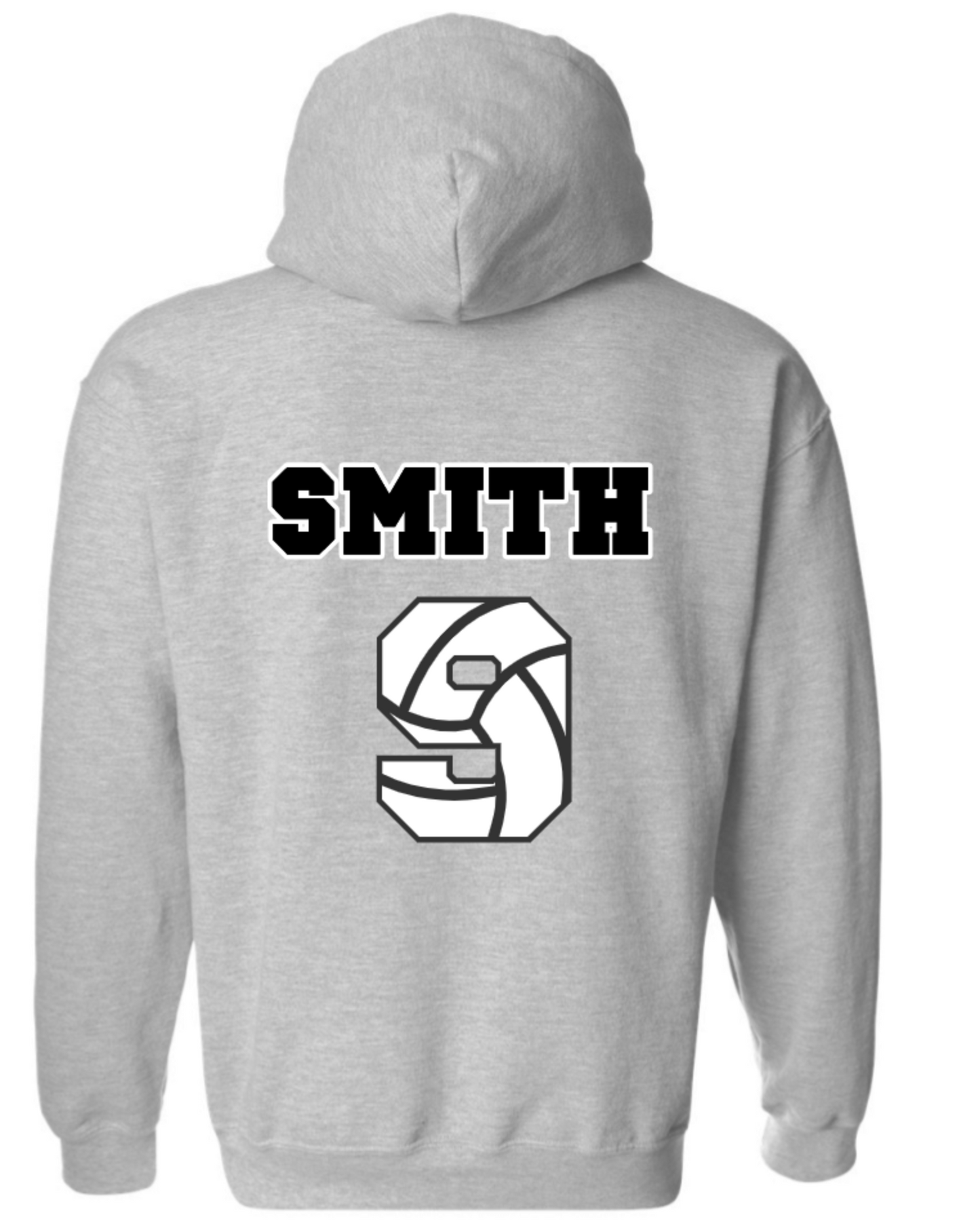 PERSONALIZED VOLLEYBALL MOM WITH NAME AND NUMBER