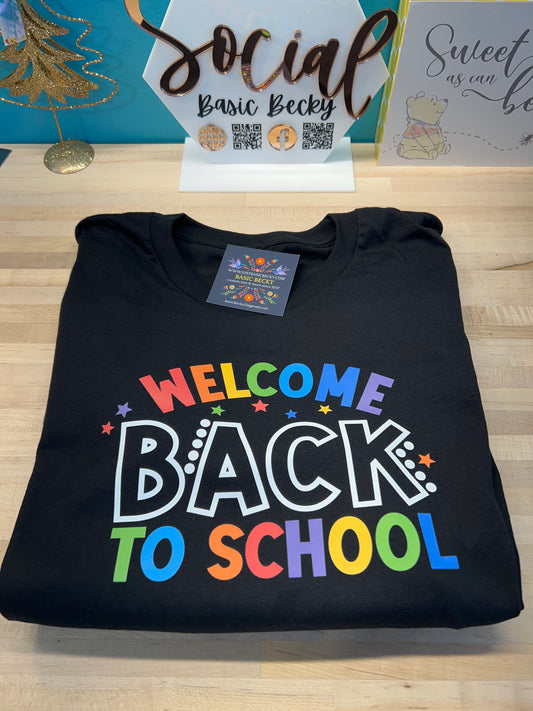 WELCOME BACK TO SCHOOL