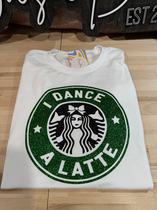 I DANCE A LATTE (ALL GLITTER SET UP)