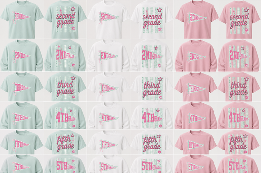 GRADE DESIGN FRONT AND BACK