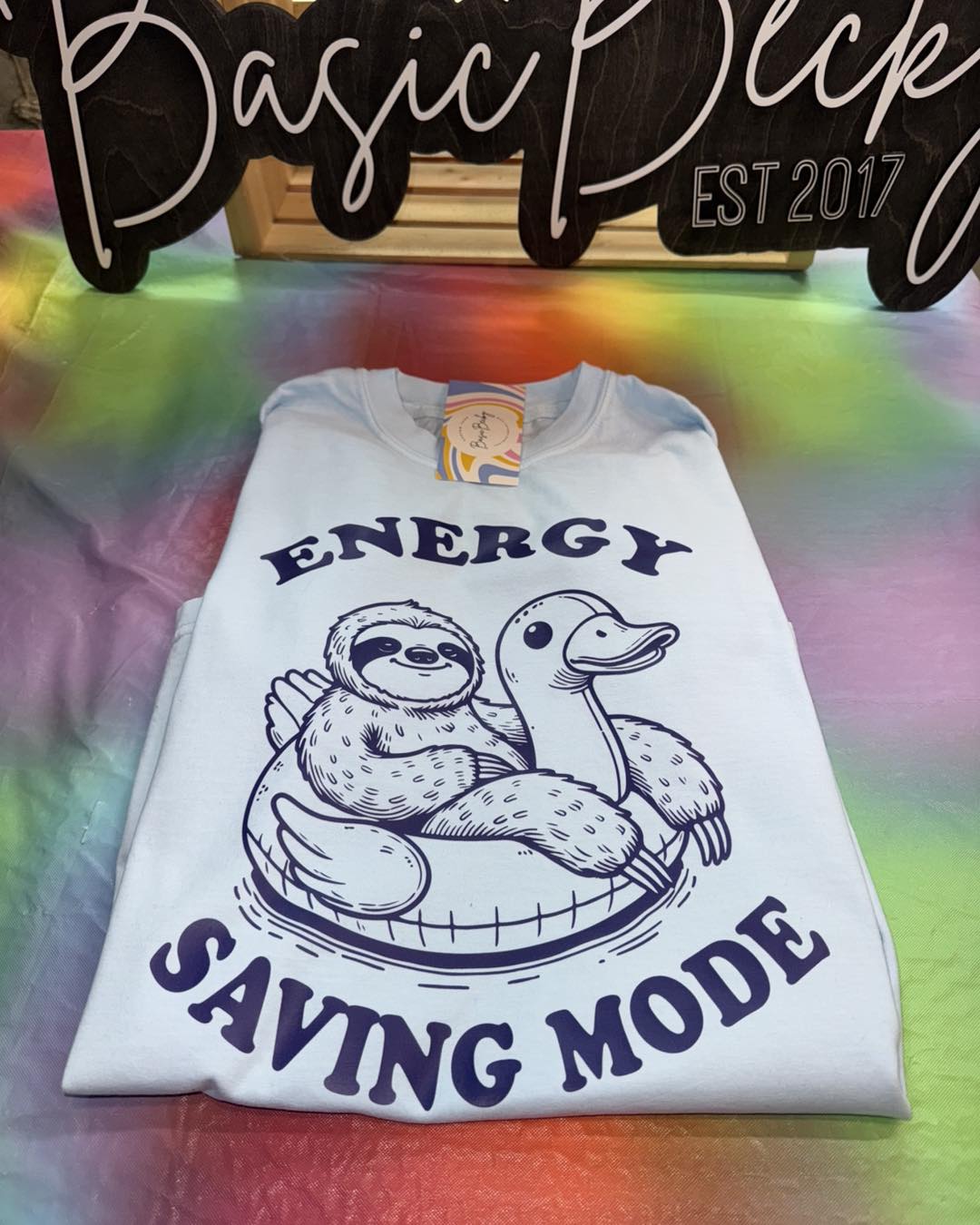 ENERGY SAVING MODE – Basic Becky Tees & More