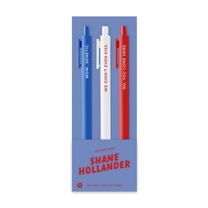 NEW! Heated Rivalry Jotter Pens: Ilya Rozanov 3 Pack