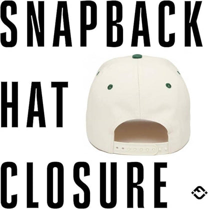 2 Tone Upside Down 3D Trucker Cap - Green Bay - Green/Beige