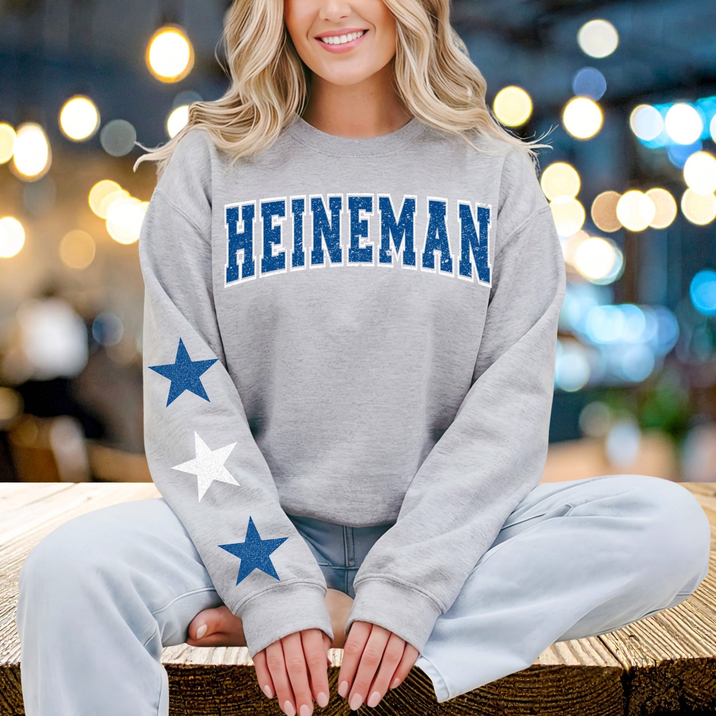 HEINEMAN ARCH AND ONE SLEEVE OF STARS SET UP