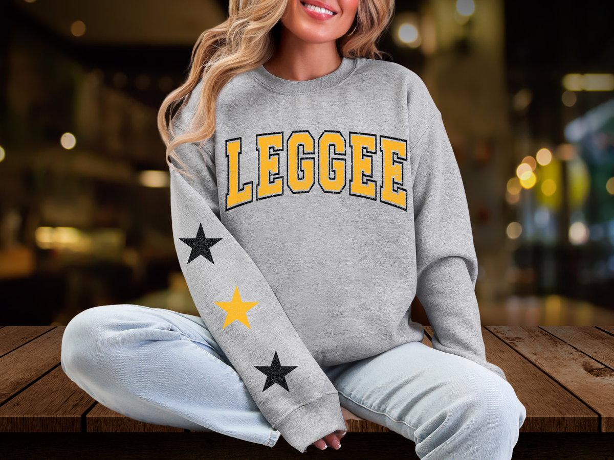 LEGGEE ARCH AND ONE SLEEVE OF STARS SET UP