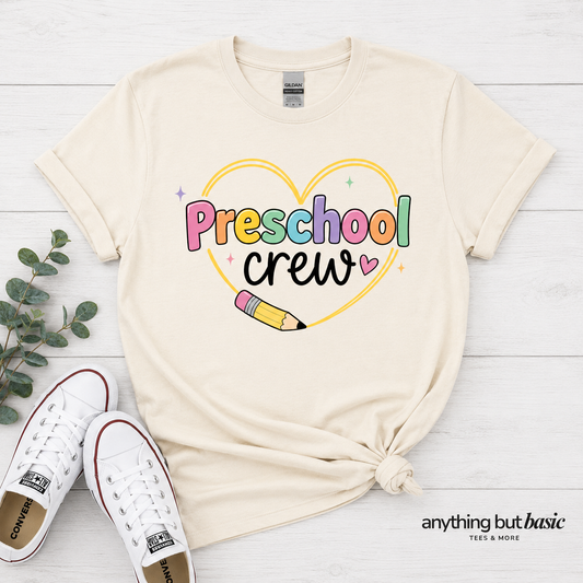 PRESCHOOL CREW PENCIL HEART