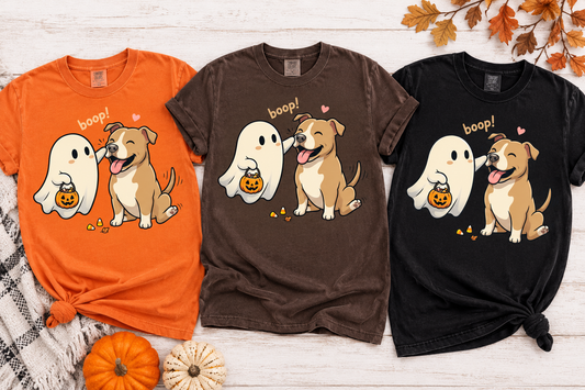 PITBULL BOOP HALLOWEEN