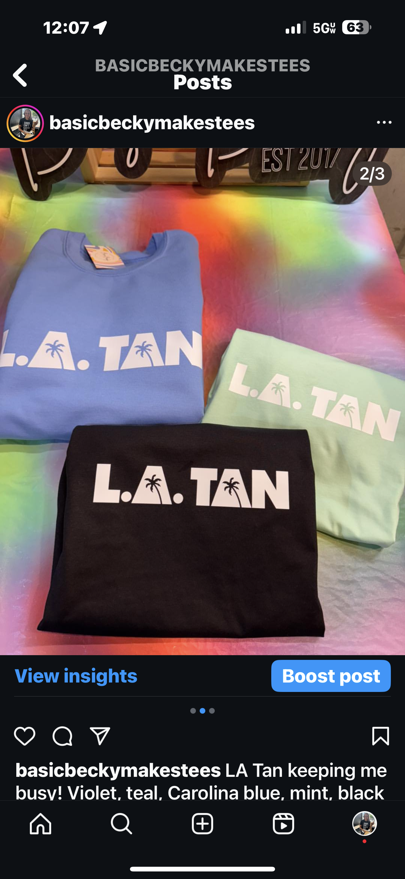 LA TAN EMPLOYEE GEAR