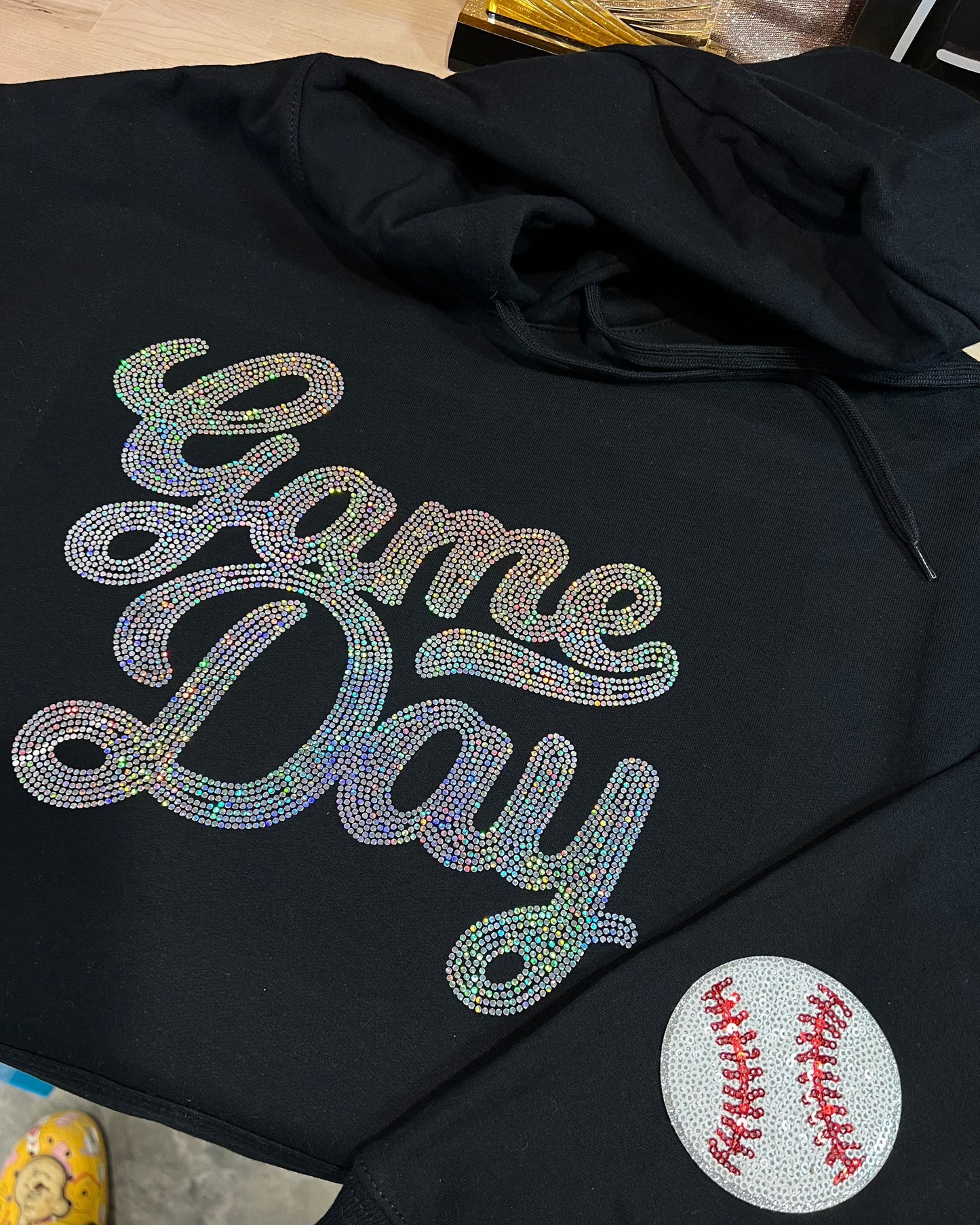 GAME DAY SPANGLE PRINT W/ BALL CHOICE