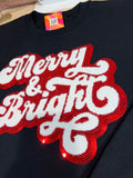 MERRY AND BRIGHT SEQUIN