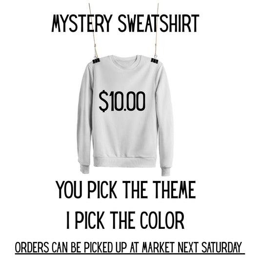 CREWNECK/SWEATSHIRT AUGUST MYSTERY