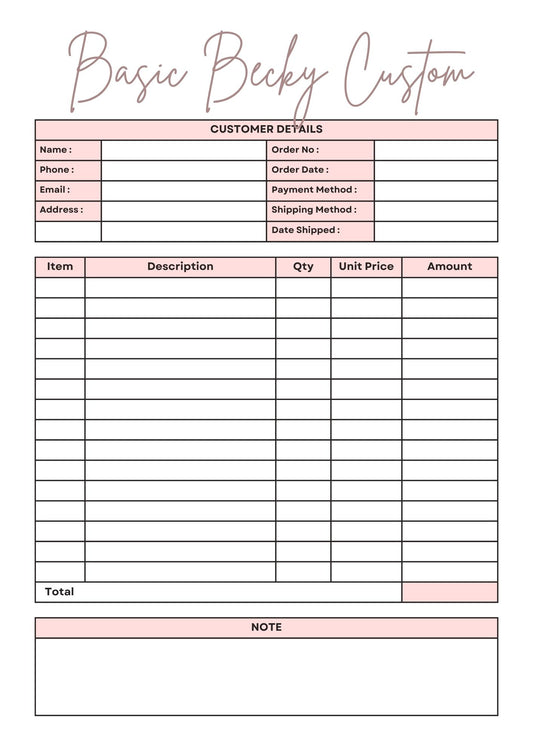 CUSTOM ORDER LINK - DO NOT USE UNLESS I SEND IT TO YOU