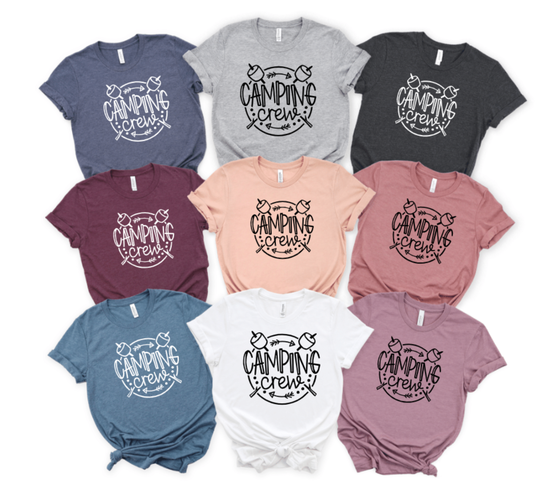 CAMPING CREW – Basic Becky Tees & More