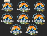 LET THE ADVENTURE BEGIN (PICK GRADE)