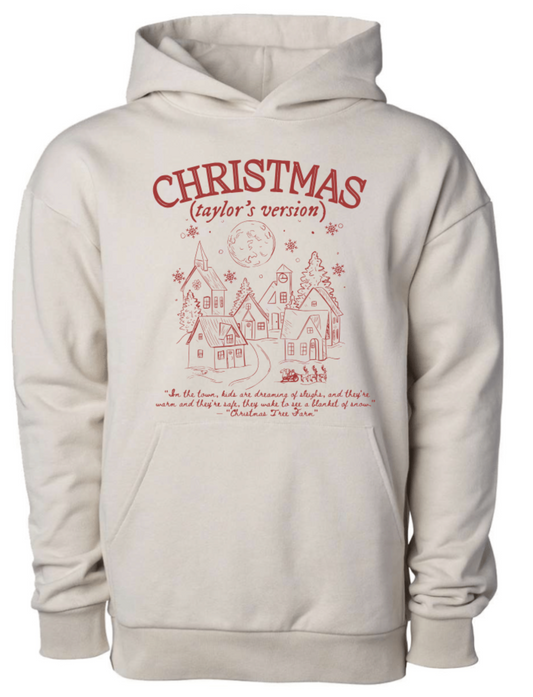 CHRISTMAS (TAYLOR'S VERSION) LONG HOODIE ONLY