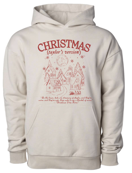CHRISTMAS (TAYLOR'S VERSION) LONG HOODIE ONLY