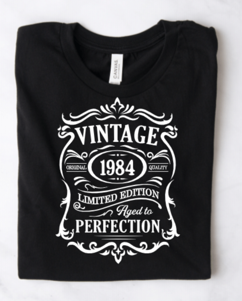 VINTAGE 1984 LIMITED EDITION AGED TO PERFECTION