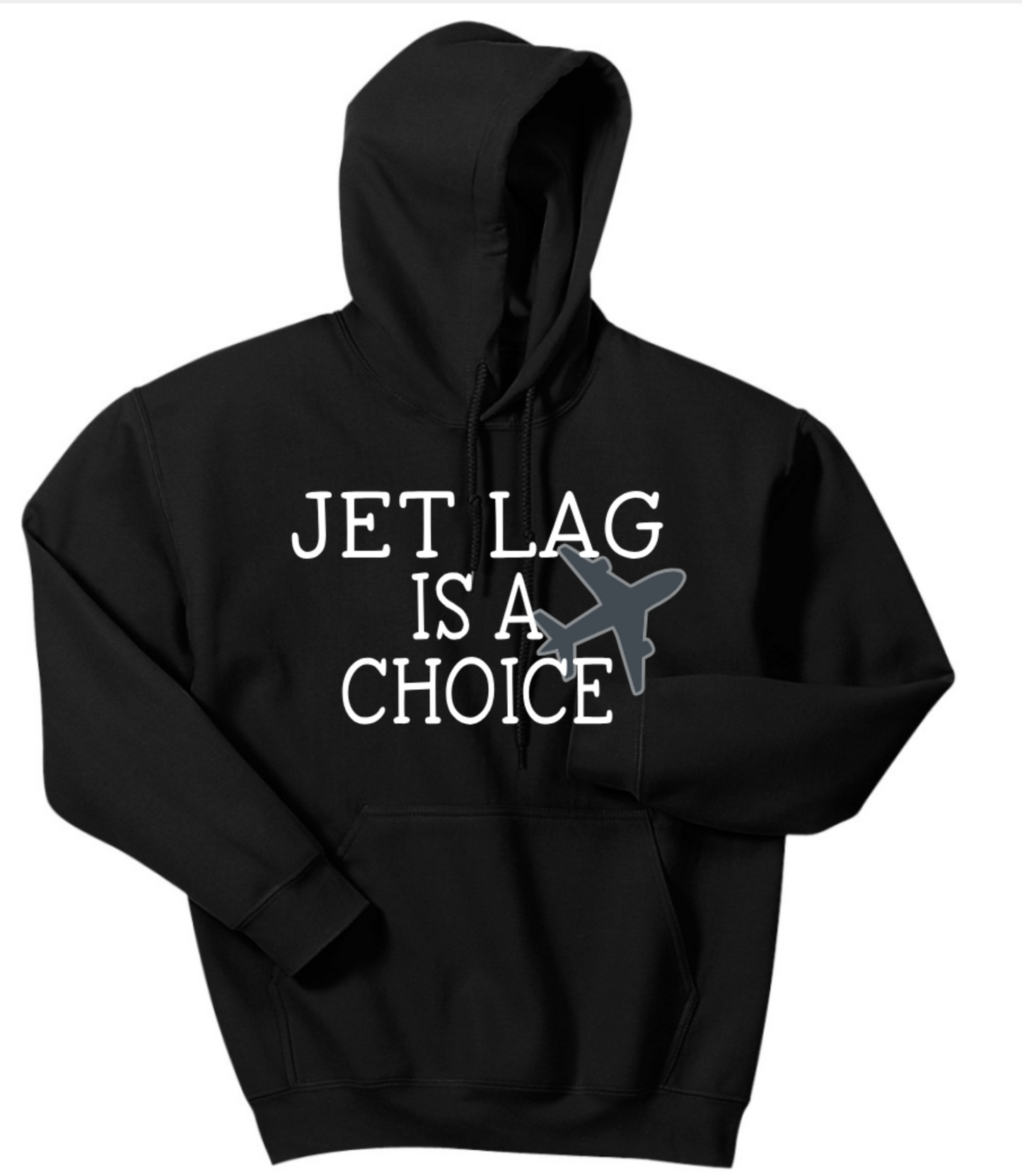 JET LAG IS A CHOICE BLOCK FONT SET UP