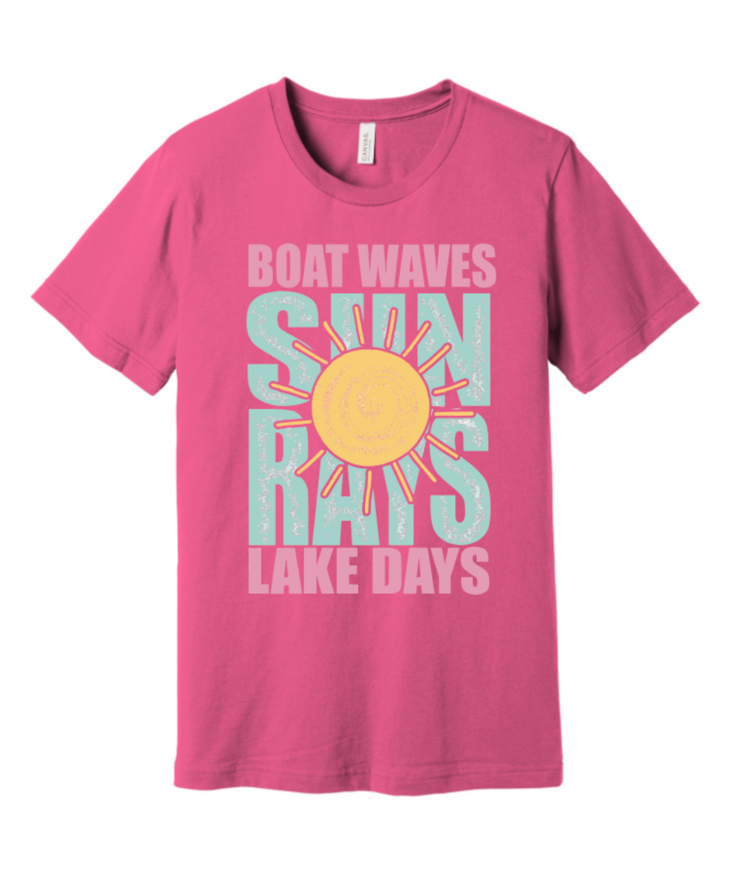 BOAT WAVES LAKE DAYS SUN RAYS