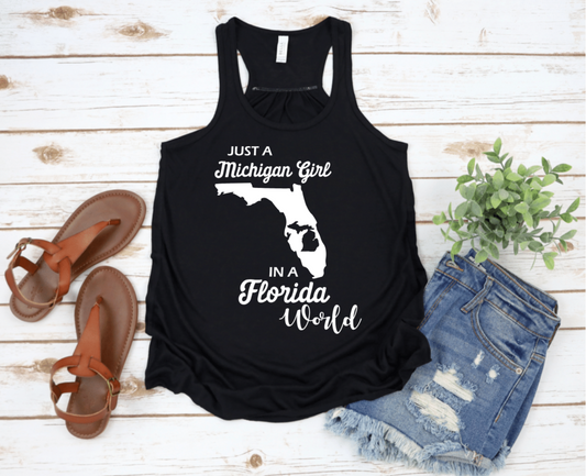 JUST A MICHIGAN GIRL IN A FLORIDA WORLD