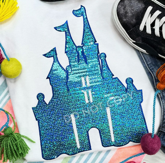 CASTLE SEQUIN PATCH