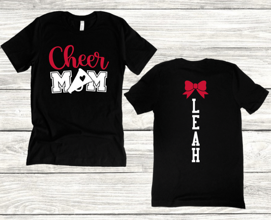 CHEER MOM WITH BOW BACK (CHANGE COLOR SET UP)