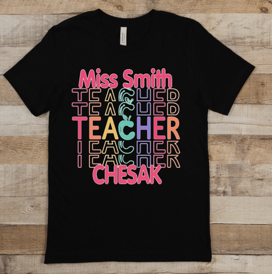PERSONALIZED TEACHER DESIGN SPECIAL SET UP FOR CHESAK