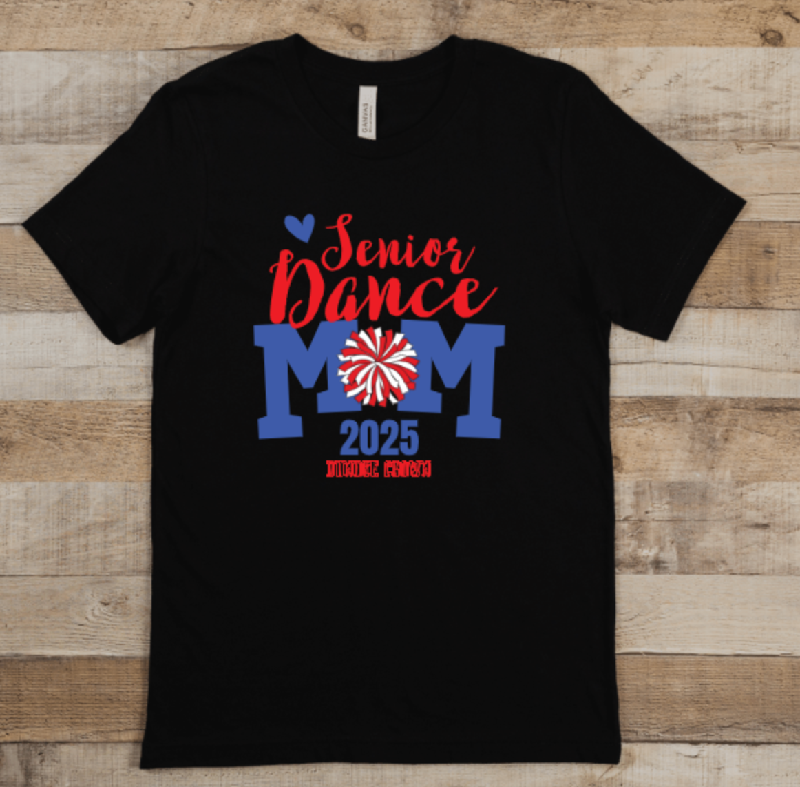 SENIOR DANCE MOM 2025 DUNDEE CROWN (GLITTER OR SOLID)