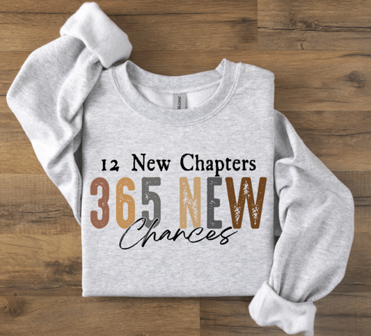 12 NEW CHAPTERS 365 NEW CHANCES