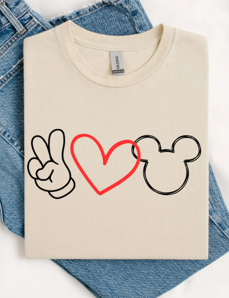 PEACE LOVE EARS