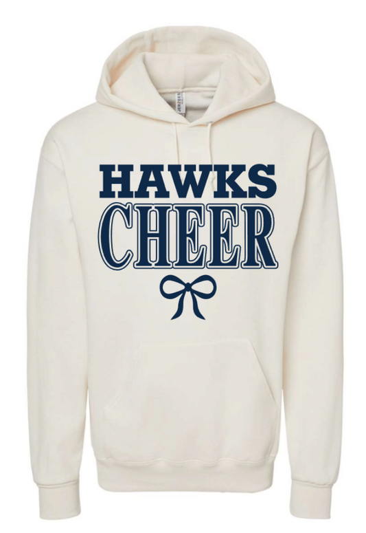 HAWKS CHEER NAVY WITH CREAM