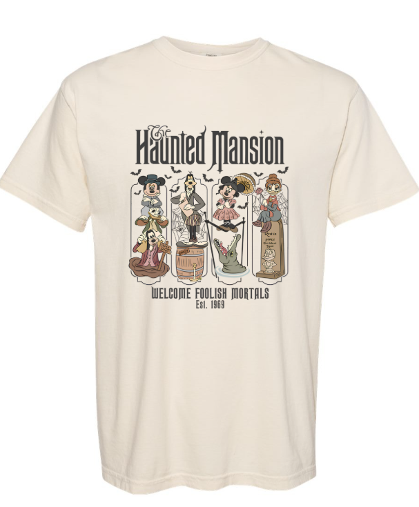 H A U N T E D M A N S I O N CARTOON