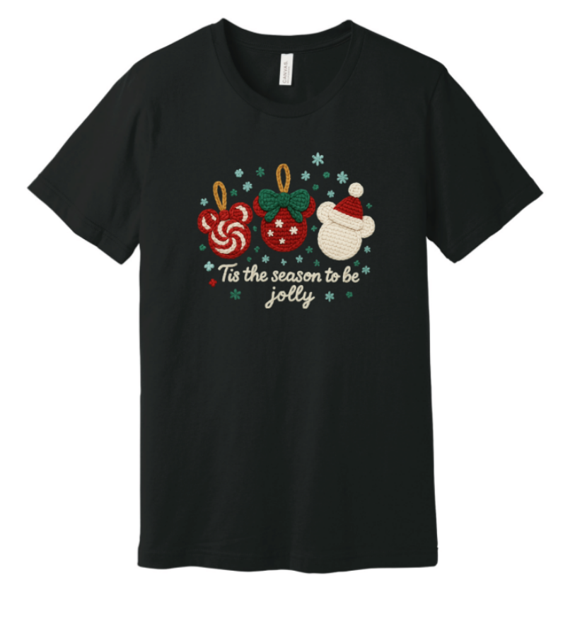 TIS THE SEASON TO BE JOLLY FAUX YARN