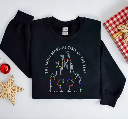 THE MOST MAGICAL TIME OF YEAR LIGHTS ON CASTLE