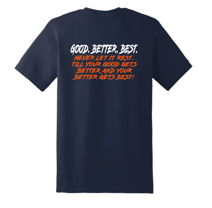 GOOD BETTER BEST NAVY BLUE COLOR