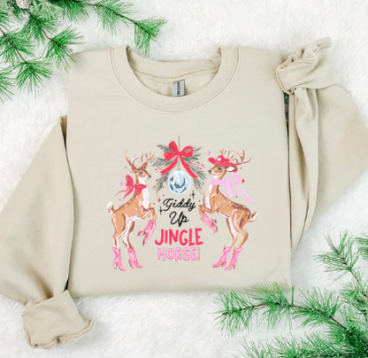 GIDDY UP JINGLE HORSE!