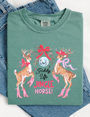 GIDDY UP JINGLE HORSE!