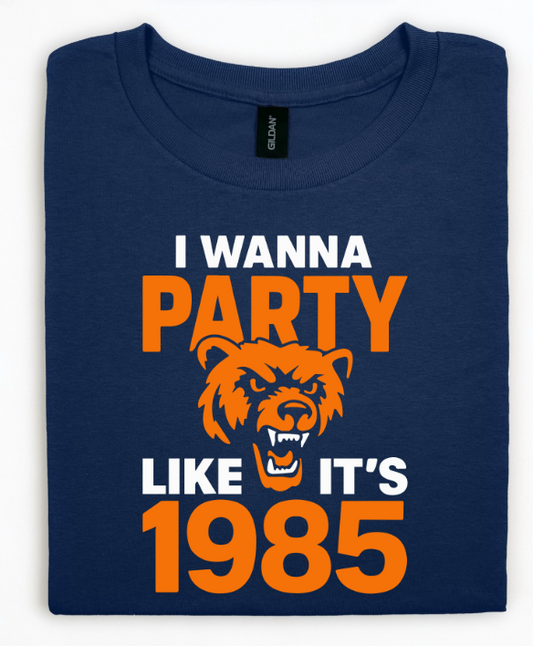 I WANNA PARTY LIKE IT'S 1985