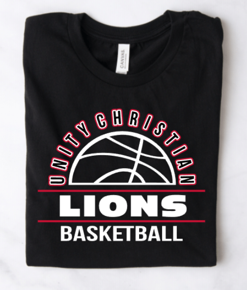 UC HALF CIRCLE DESIGN BASKETBALL