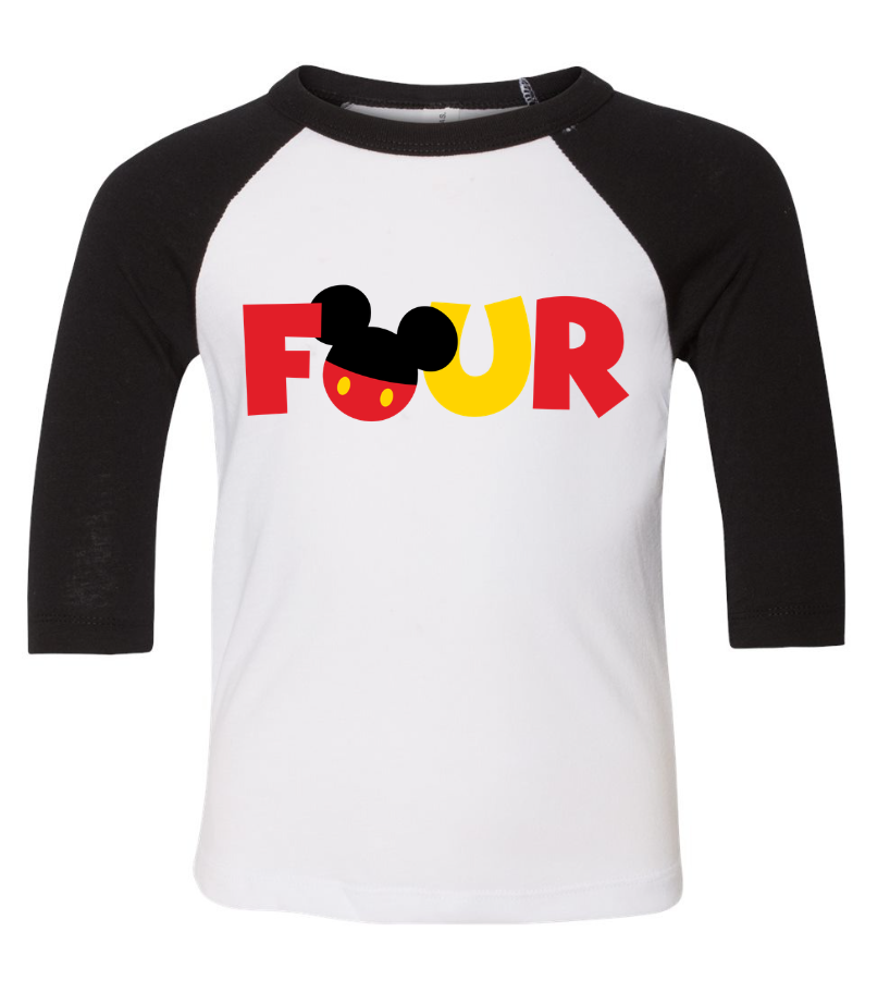 MM FOUR ON RAGLAN