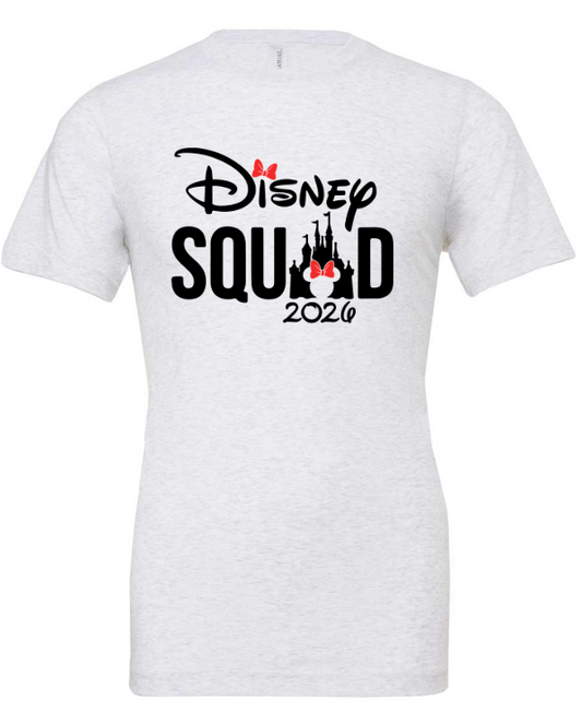 D MM SQUAD RED GLITTER BOW