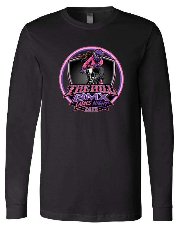 THE HILL BMX LADIES NIGHT 2026 HOT PINK DESIGN LINK CLOSES 5/31