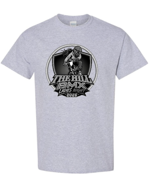 THE HILL BMX LADIES NIGHT 2026 BLACK/WHITE DESIGN LINK CLOSES 5/31