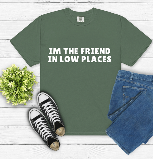 I'M THE FRIEND IN LOW PLACES