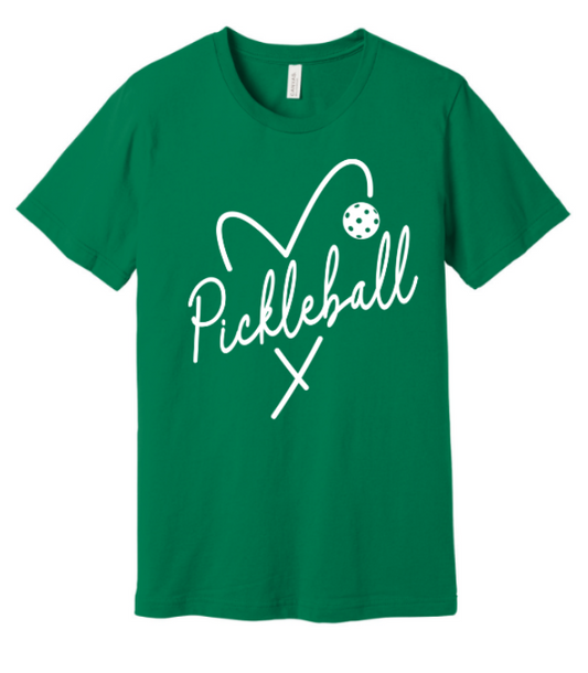 PICKLEBALL SCRIBBLE HEART