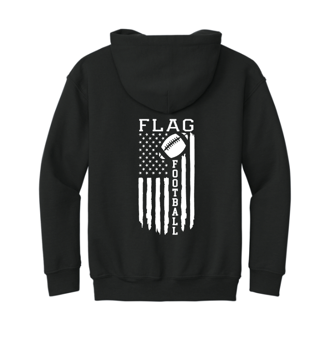 FLAG FOOTBALL WITH HEART FRONT